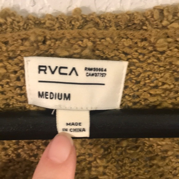 RVCA Distressed Sweater - Picture 2 of 5